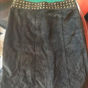 Vintage Leather Dollhouse Skirt